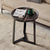 Contemporary Nordic Round Iron Plate Coffee Table 2-Tier For Living Room