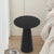 Modern Minimalist Round Cone Base Iron Coffee Table For Living Room