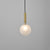 Contemporary Creative Orb Grape Iron Glass 1/5/13 Light Chandelier For Living Room