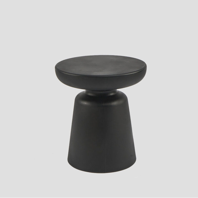 Modern Minimalist Round Plastic Coffee Table For Living Room