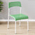 Modern Minimalist Square Plastic Iron Multi-Holes Dining Chair Backrest For Dining Room