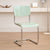 Modern Simplicity PP Carbon Steel Square Dining Chair Backrest For Dining Room