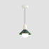 Contemporary Simplicity Macaron Iron Geometric Cone Shape 1-Light Pendant Light For Living Room