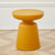 Contemporary Scandinavian PE Mushroom Shape End Table For Living Room