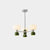 Contemporary Creative Pumpkin Orb Iron Aluminum Acrylic 6/12/16 Light Chandelier For Living Room
