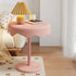 Contemporary Creative Round Ice Cream Shape PP Plastic Carbon Steel End Table For Living Room