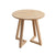 Contemporary Simplicity Round Wood V-Shaped Legs Coffee Table For Living Room