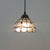 Traditional Tiffany Half Round Glass 1-Light Pendant Light For Bedroom