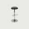 Contemporary Creative Beer Bottle Cap Design Plastic Swivel Bar Stool Height Adjustable Footrest For Dining Room