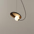 Contemporary Scandinavian Iron Plastic Ball Round 1-Light Pendant Light For Dining Room