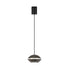 Contemporary Nordic Oval Aluminum Acrylic LED Liftable Pendant Light For Living Room