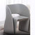 Modern Minimalist U-Shape PE Plastic Chair Backrest For Living Room