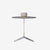 Modern Minimalist Round Leather Steel End Table For Living Room