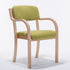 Contemporary Nordic Wood Cotton Linen Fabric Leather Velvet Sponge Square Dining Chair Backrest Armrest For Dining Room