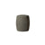 Contemporary Nordic Fabric Wood Sponge Cylinder Round Vanity Stool Backless For Bedroom