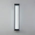 Modern Minimalist Waterproof Rectangular Stainless Steel Acrylic LED Wall Sconce Lamp For Outdoor Patio