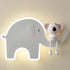 Contemporary Creative Cartoon Little Elephant Tree Acrylic Hardware LED Kids Wall Sconce Lamp For Bedroom