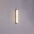 Modern Simplicity Long Cylinder Aluminum Acrylic LED Wall Sconce Lamp For Living Room