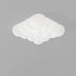 Contemporary Nordic Bubble Hardware Acrylic LED Flush Mount Ceiling Light For Bedroom