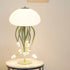 Modern Art Deco Iron Acrylic Jellyfish LED Table Lamp For Bedroom