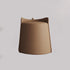 Modern Luxury Microfiber Leather Wood Frame Cylinder Vanity Stool Swivel For Bedroom