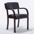 Contemporary Nordic Wood Cotton Linen Fabric Leather Velvet Sponge Square Dining Chair Backrest Armrest For Dining Room