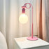 Contemporary Creative Colorblock Geometric Iron Spiral Strip Design 1/2-Light Table Lamp For Bedroom