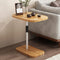 Modern Minimalist Rectangular Faux Panel Iron Liftable End Table For Living Room