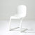 Contemporary Scandinavian Bow Frame Plastic Billet Steel Dining Chair Backrest For Dining Room
