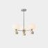 Contemporary Creative Pumpkin Orb Iron Aluminum Acrylic 6/12/16 Light Chandelier For Living Room