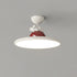 Contemporary Creative Cartoon Panda Elephant Iron Acrylic LED Semi-Flush Mount Ceiling Light For Bedroom