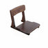 Traditional Japanese Square Paulownia Wood Cotton Linen Chair Tatami Backrest For Entertainment Room