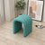 Modern Minimalist U-Shape Lambswool Fabric Foam Steel Chair For Living Room