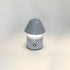 Contemporary Creative Mushroom Iron Acrylic LED Table Lamp For Bedroom