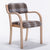 Contemporary Nordic Wood Cotton Linen Fabric Leather Velvet Sponge Square Dining Chair Backrest Armrest For Dining Room