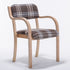 Contemporary Nordic Wood Cotton Linen Fabric Leather Velvet Sponge Square Dining Chair Backrest Armrest For Dining Room