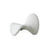 Contemporary Scandinavian Tongue Curved Fiberglass Rebound Foam Accent Chair Backrest For Living Room
