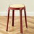 Contemporary Scandinavian Weaving PP Round Stool Dining Chair Backless Stackable For Dining Room