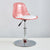 Modern Minimalist Square Round Cylinder Base Metal PET Bar Stool Backrest Footrest For Dining Room