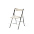 Contemporary Nordic Square Acrylic Metal Dining Chair Foldable For Dining Room