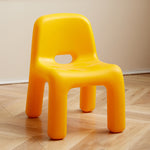 Contemporary Creative Square Plastic Children Chair Backrest For Living Room