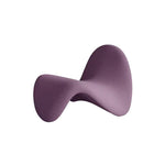 Contemporary Scandinavian Tongue Curved Fiberglass Rebound Foam Accent Chair Backrest For Living Room