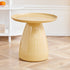 Contemporary Scandinavian PET Geometric Circle Coffee Table For Living Room