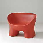 Contemporary Creative Elephant Legs Plastic Chair Backrest 2 Legs For Living Room