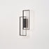 Modern Minimalist Rectangle Line Iron Silicone LED Wall Sconce Lamp For Living Room