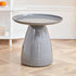 Contemporary Scandinavian PET Geometric Circle Coffee Table For Living Room