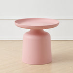 Contemporary Scandinavian Round Plastic PVC Coffee Table For Living Room