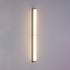 Modern Simplicity Long Cylinder Aluminum Acrylic LED Wall Sconce Lamp For Living Room