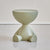 Modern Minimalist Small Flat Round PP End Table 1-Tier For Living Room