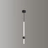 Modern Minimalist Long Cylinder Iron Acrylic LED Pendant Light For Bedroom
